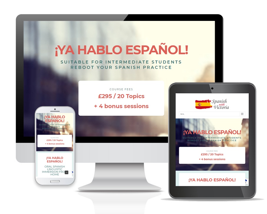 8 week intensive Spanish course