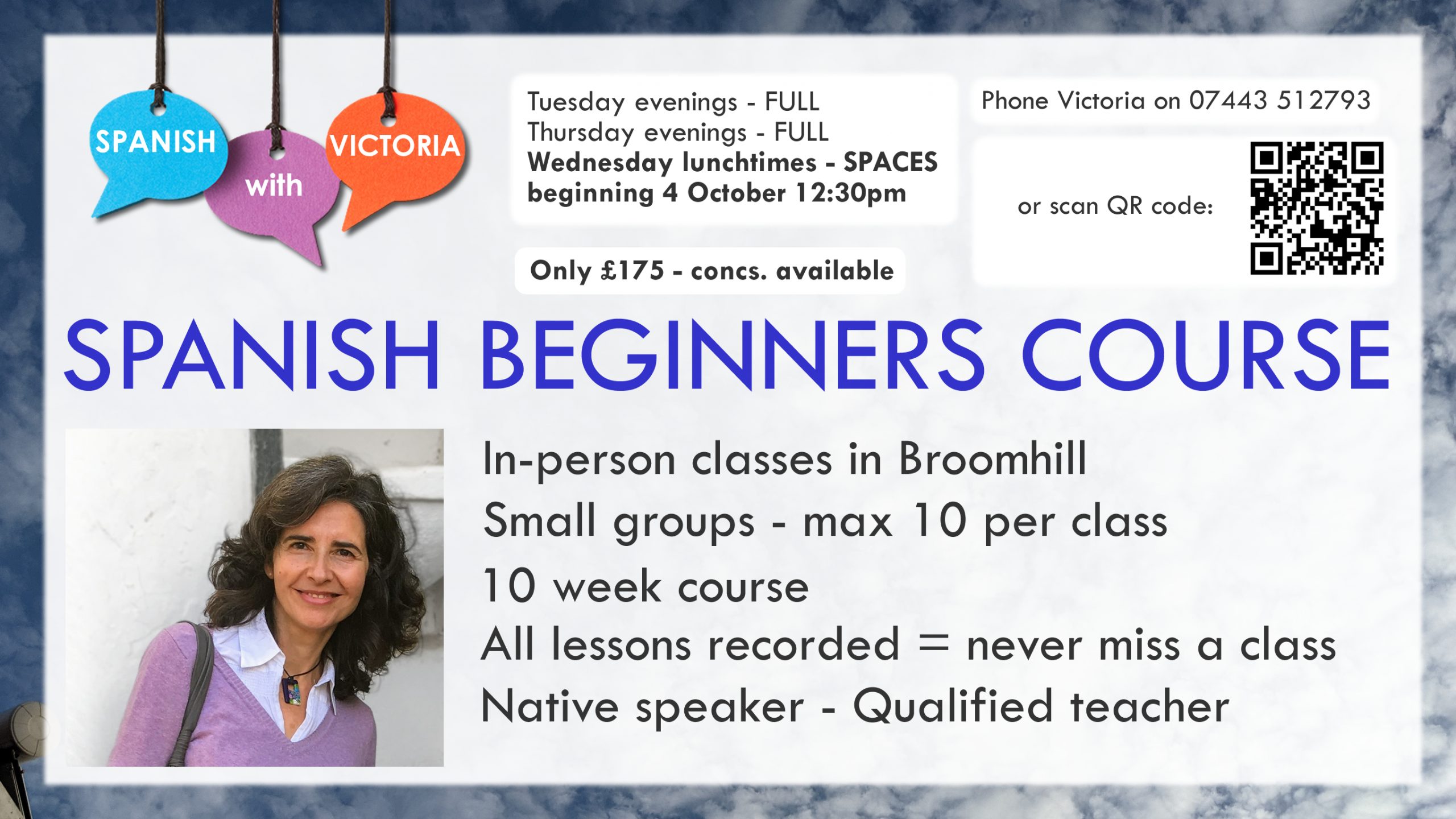 beginner course poster